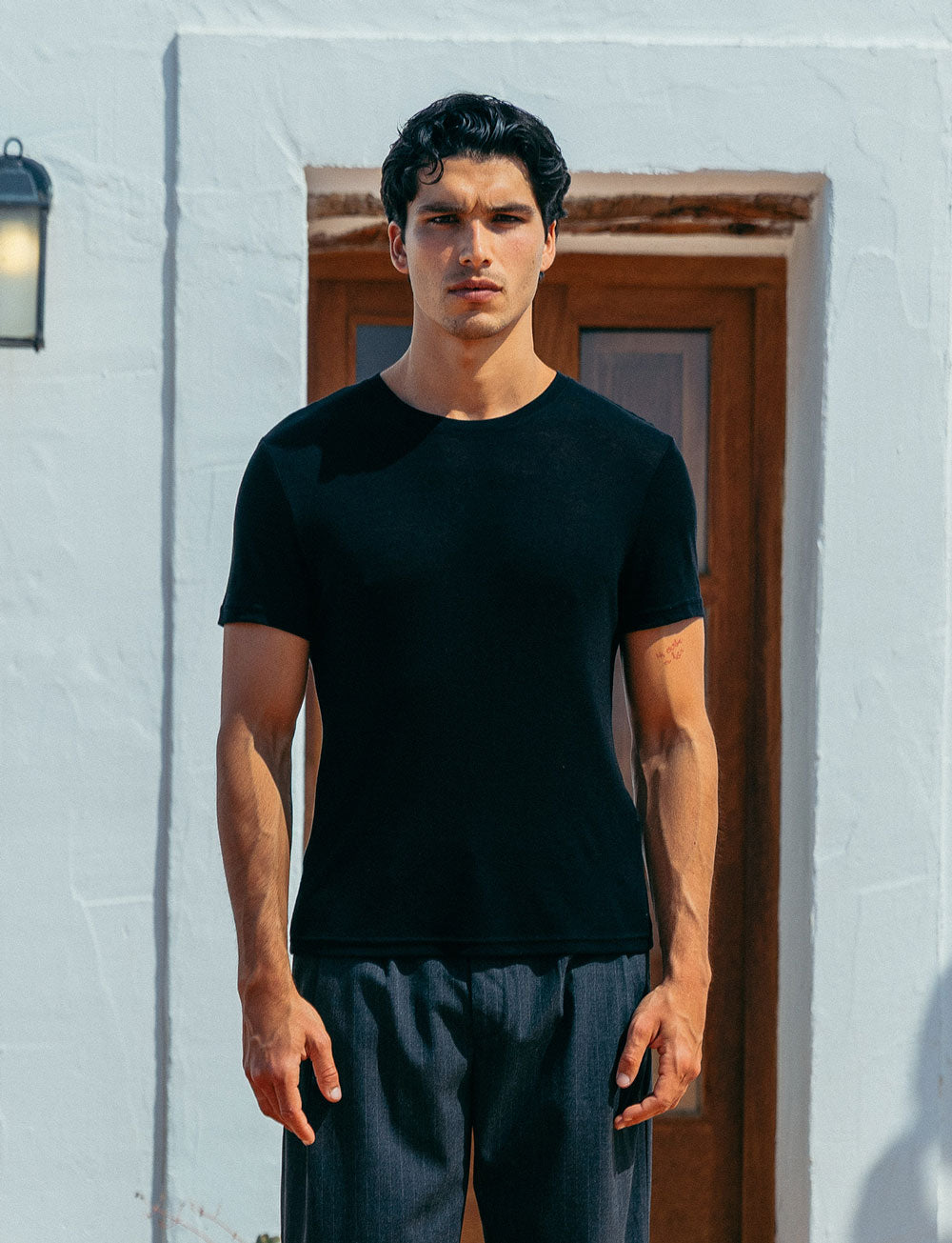 Andre Tencel T-Shirt, Black