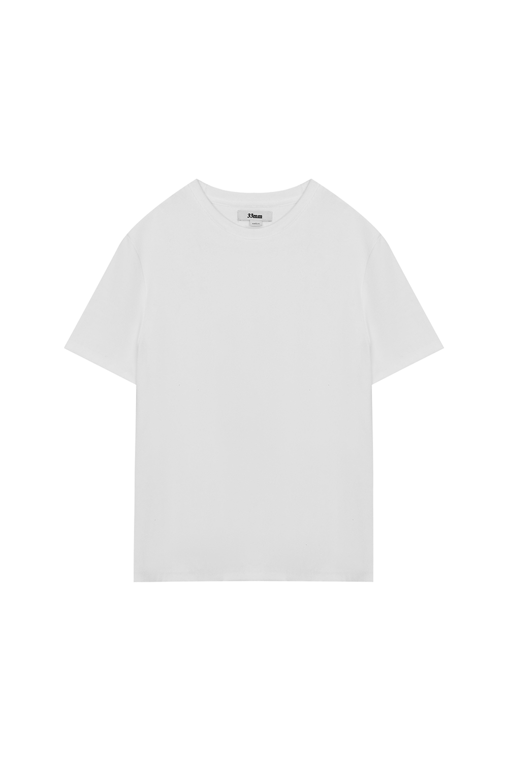 Bernard Ribbed T-Shirt, White