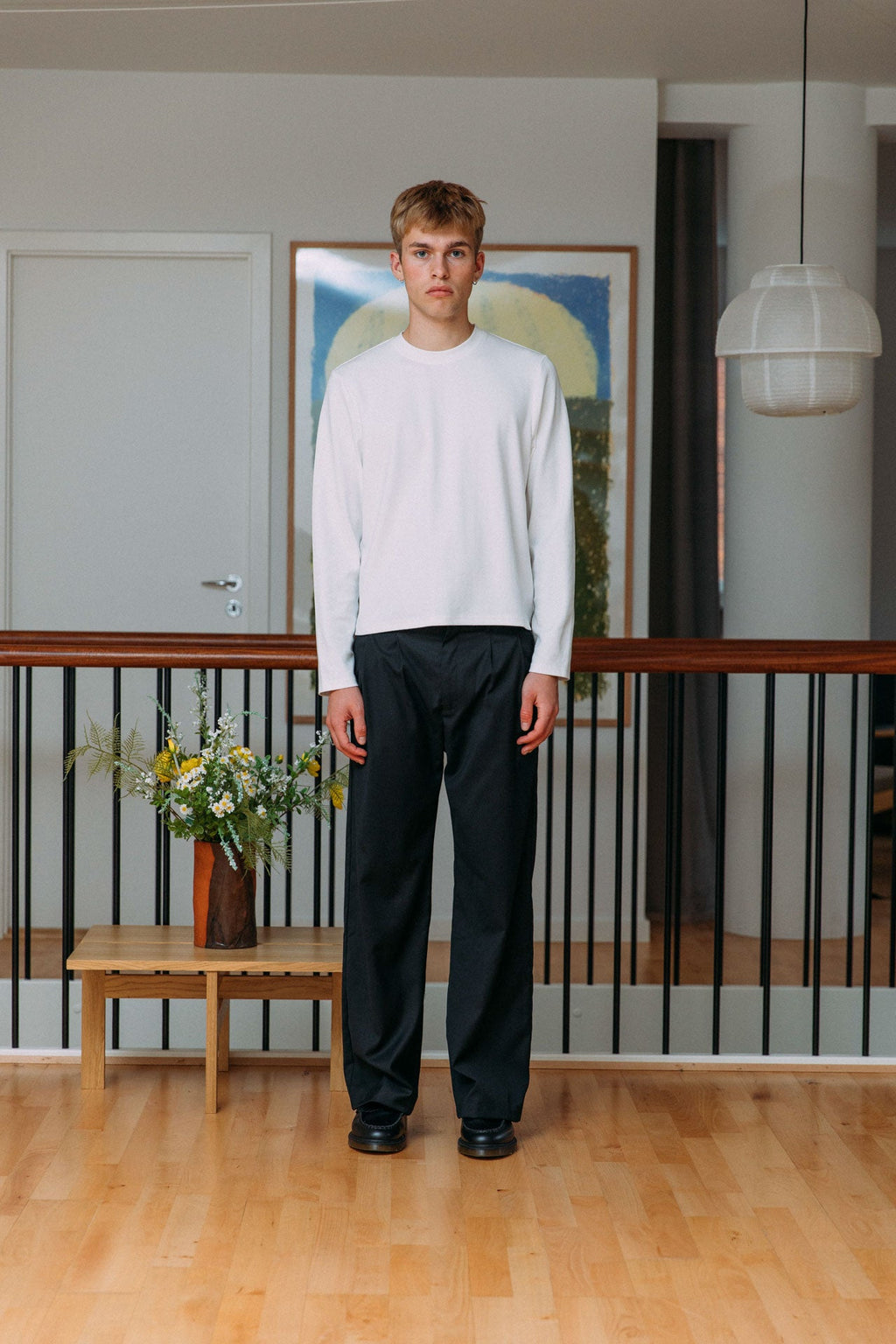 Antonio Cotton T-Shirt, White