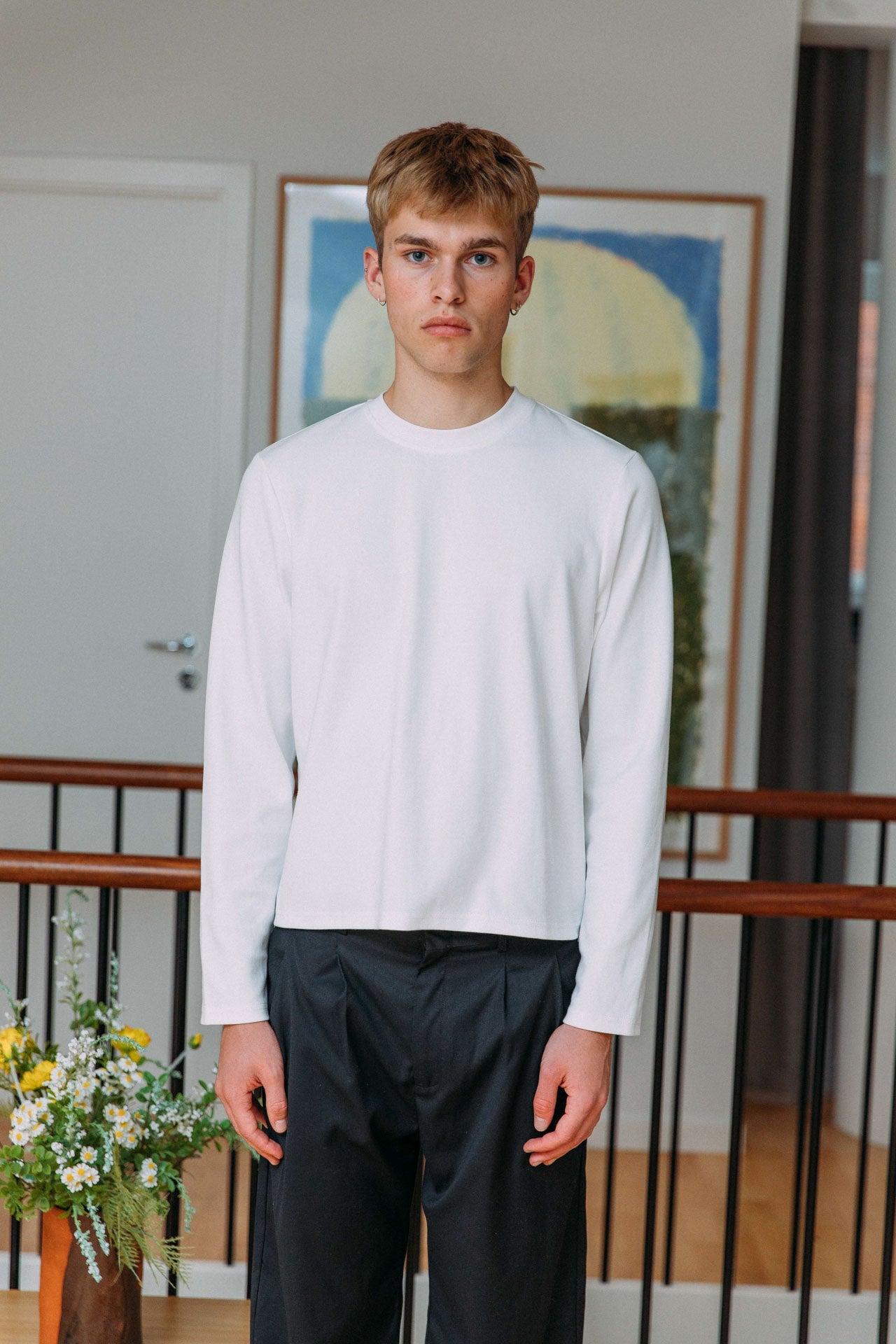 Antonio Cotton T-Shirt, White