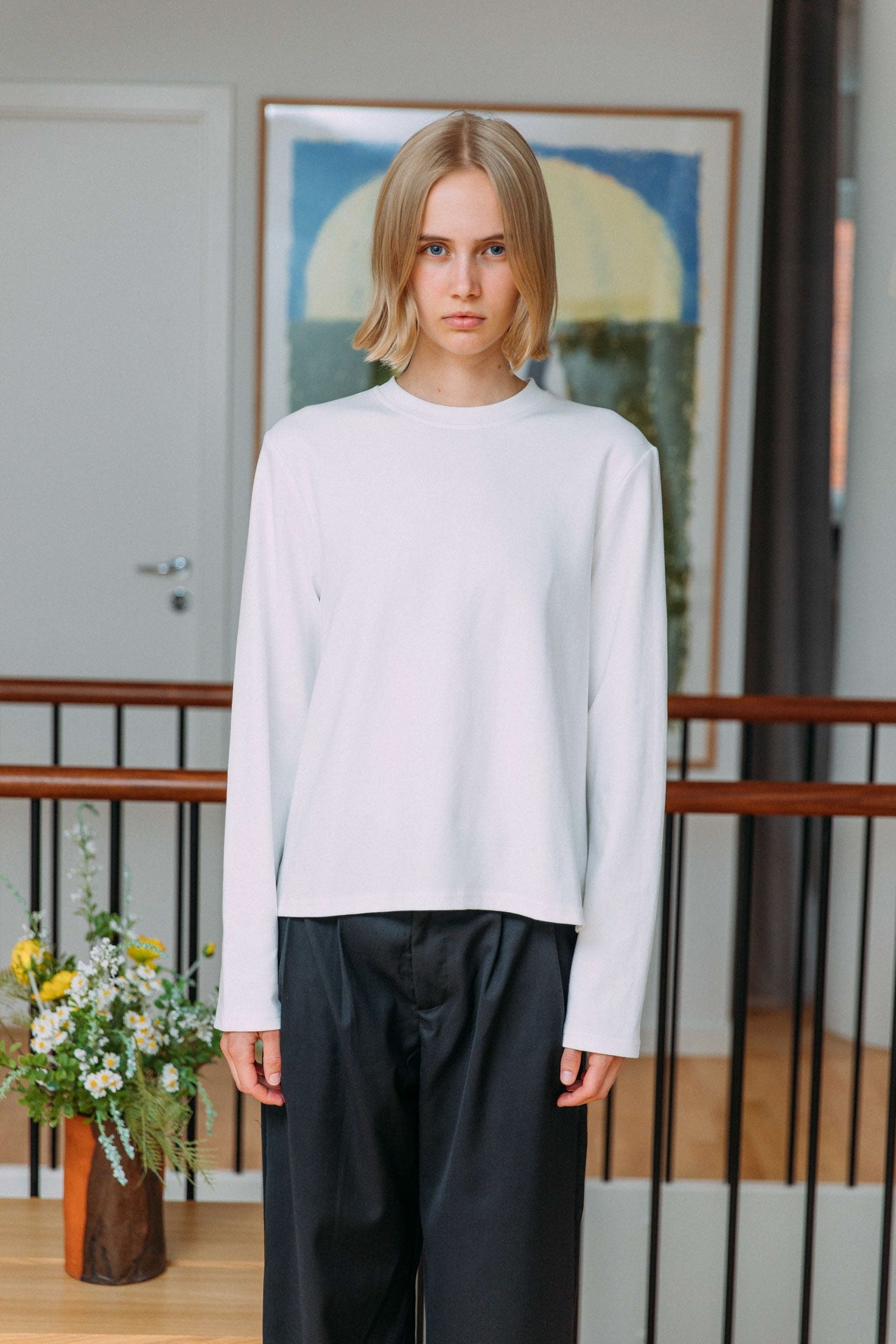 Antonio Cotton T-Shirt, White