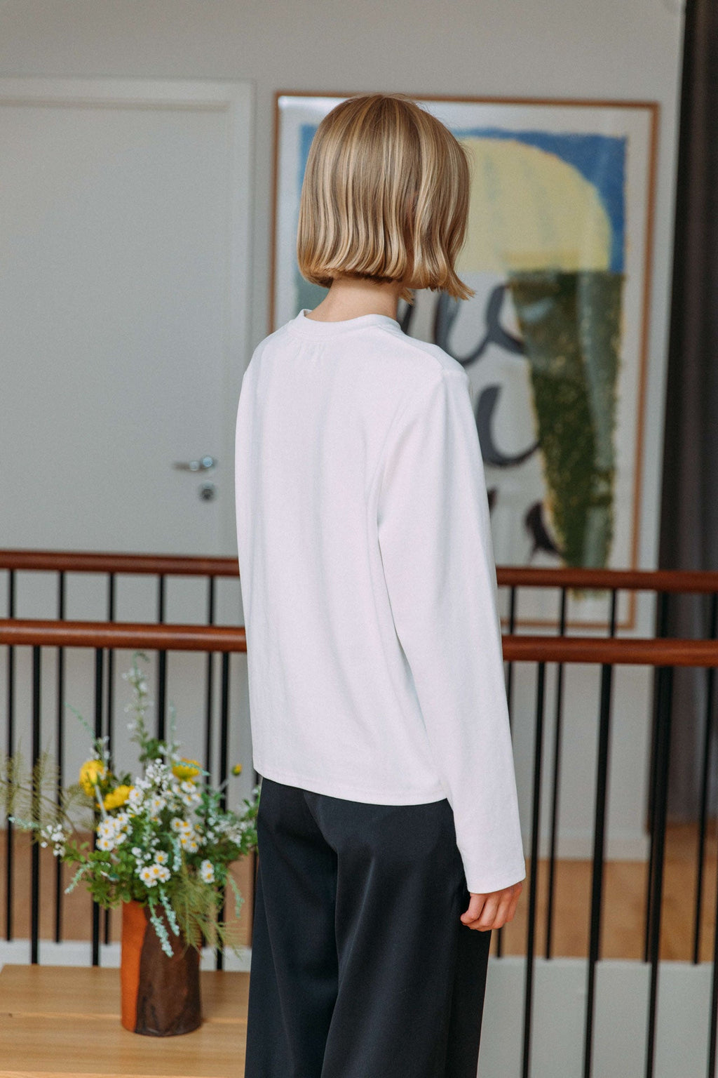 Antonio Cotton T-Shirt, White