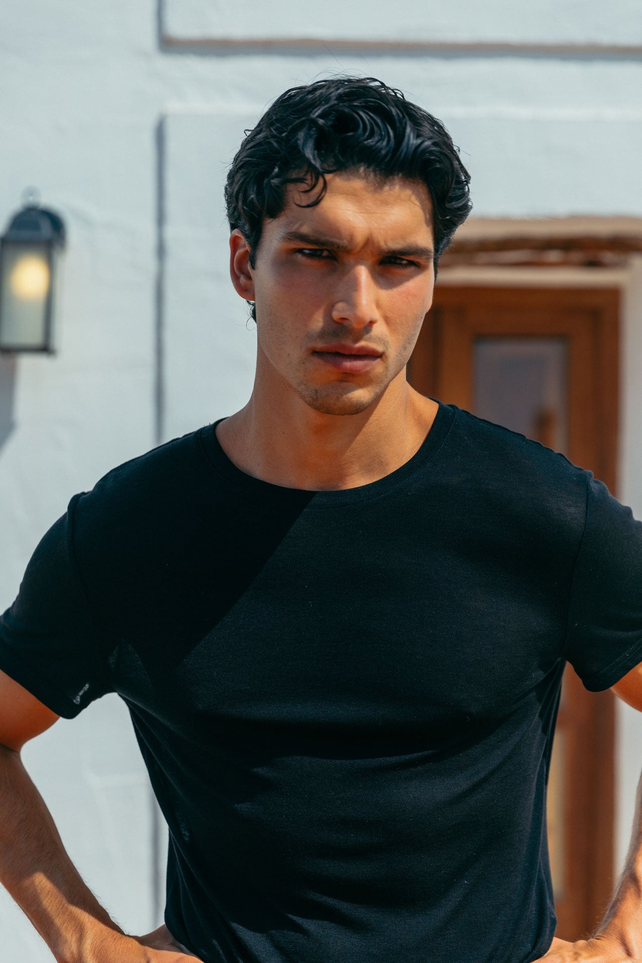 Andre Tencel T-Shirt, Black
