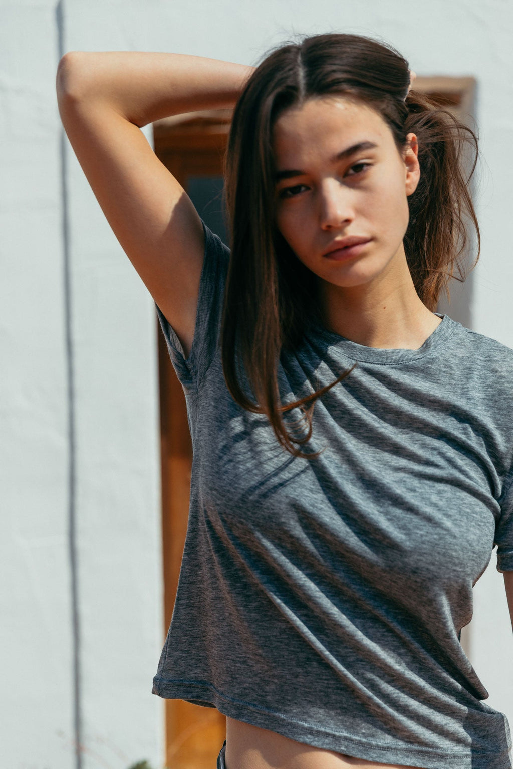 Andre Tencel T-Shirt, Grey