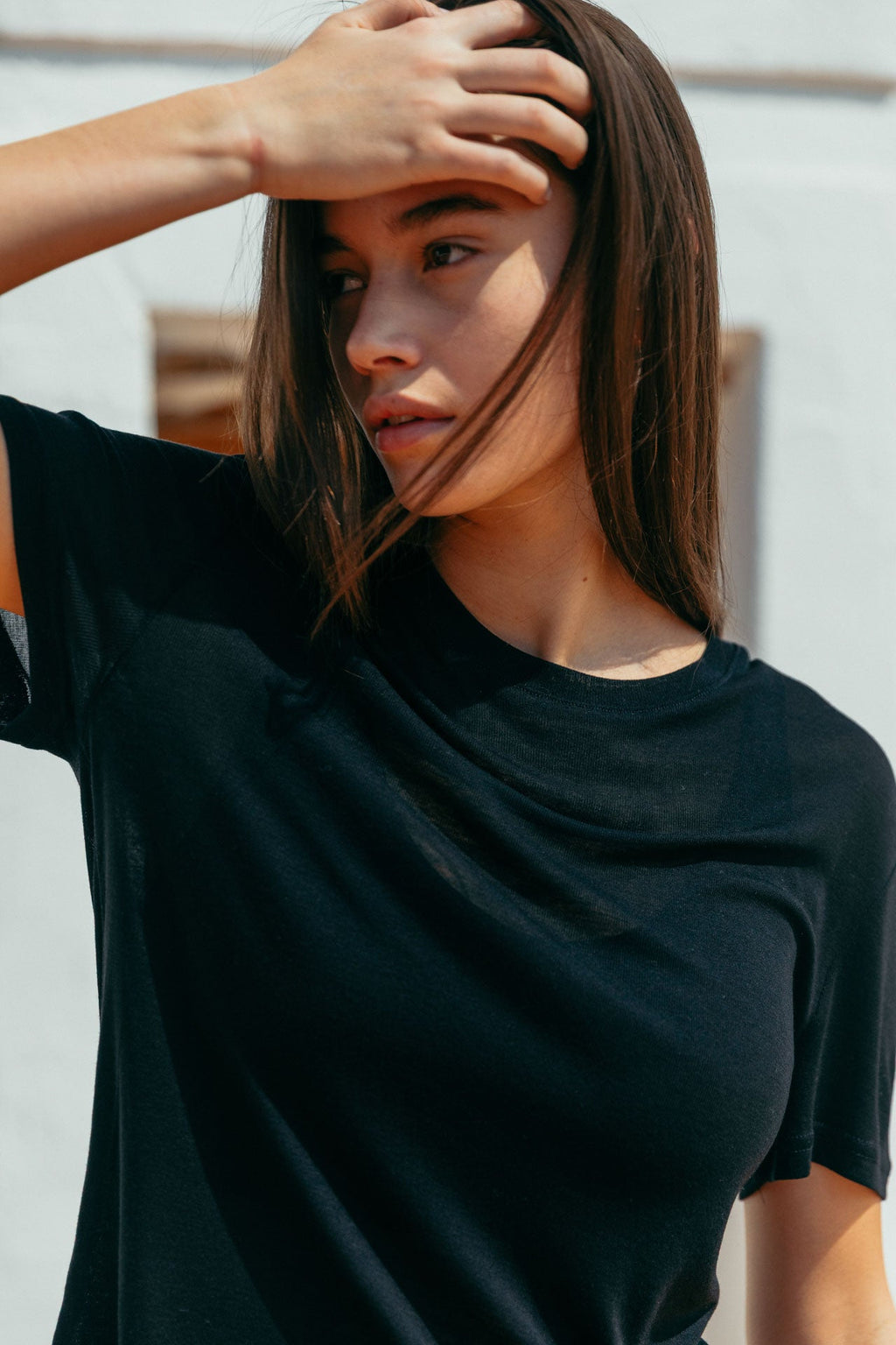 Andre Tencel T-Shirt, Black