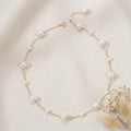 Freshwater Pearl Chain Necklace in Sterling Silver